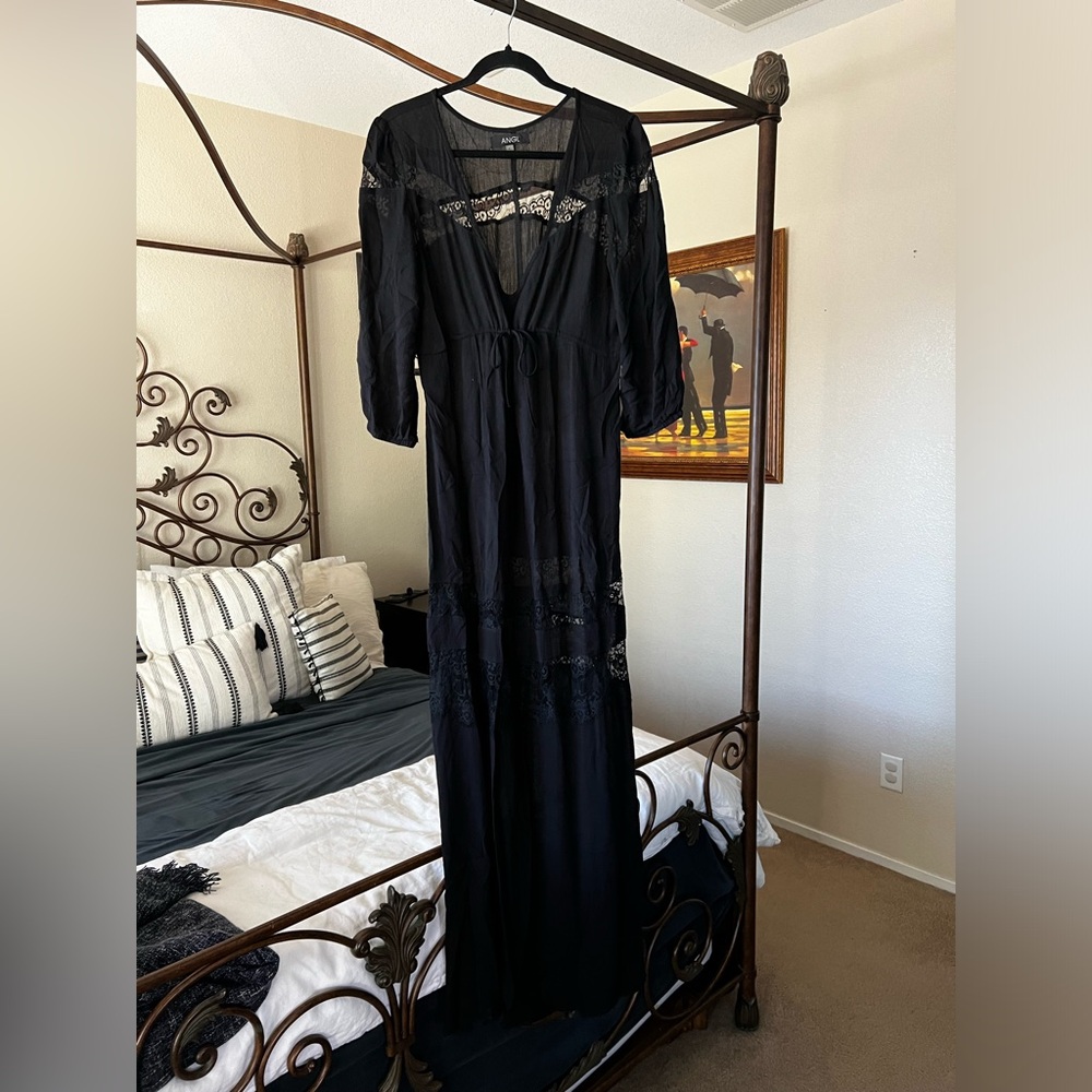 ANGL Lace Maxi Dress